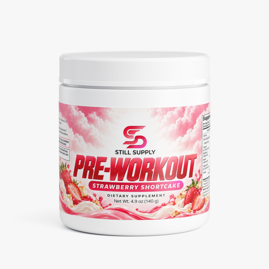 PRE WORKOUT STRAWBERRY SHORTCAKE