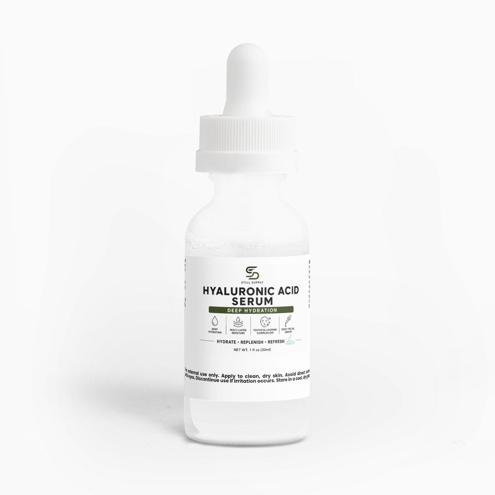 Still Supply Hyaluronic Acid Serum bottle